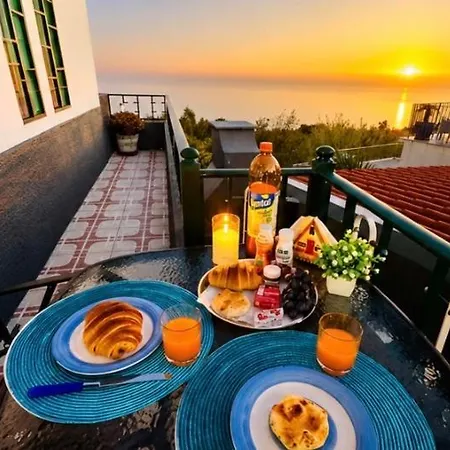 Coastal Serenity Ground Floor Ocean Views With Private Parking In Calheta
